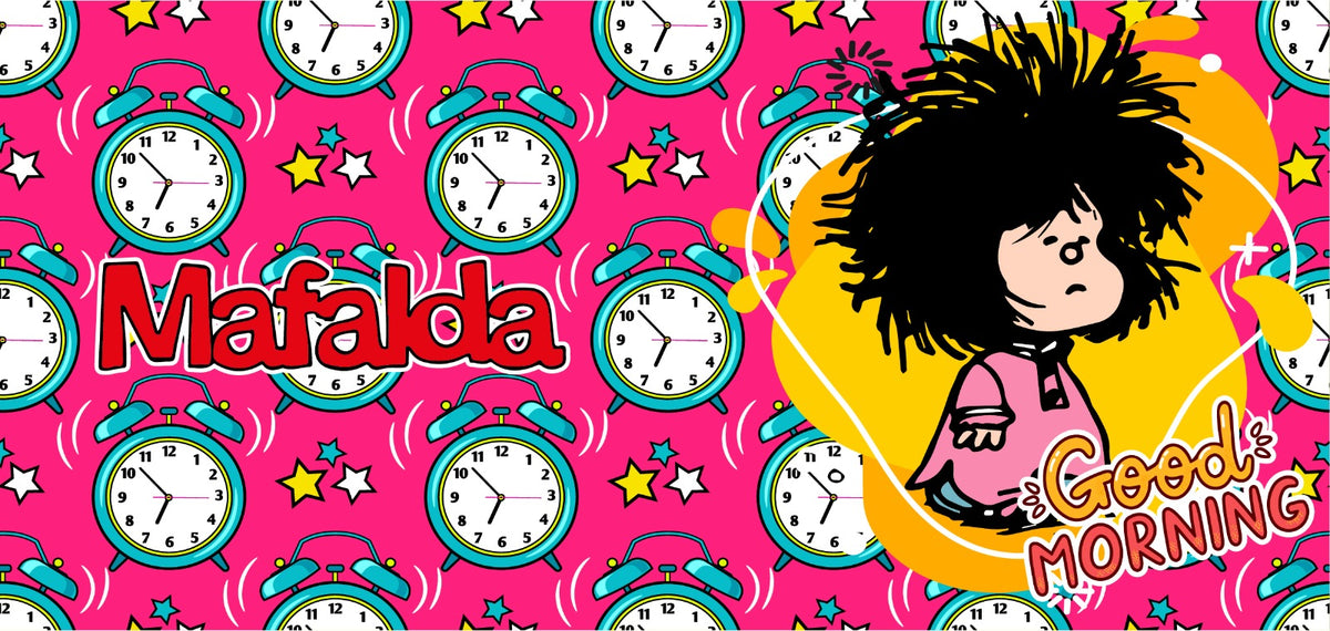 Taza Mafalda + Caja Temática · Diseño 350