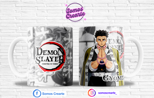 Taza Demon Slayer + Caja Temática · Diseño 441
