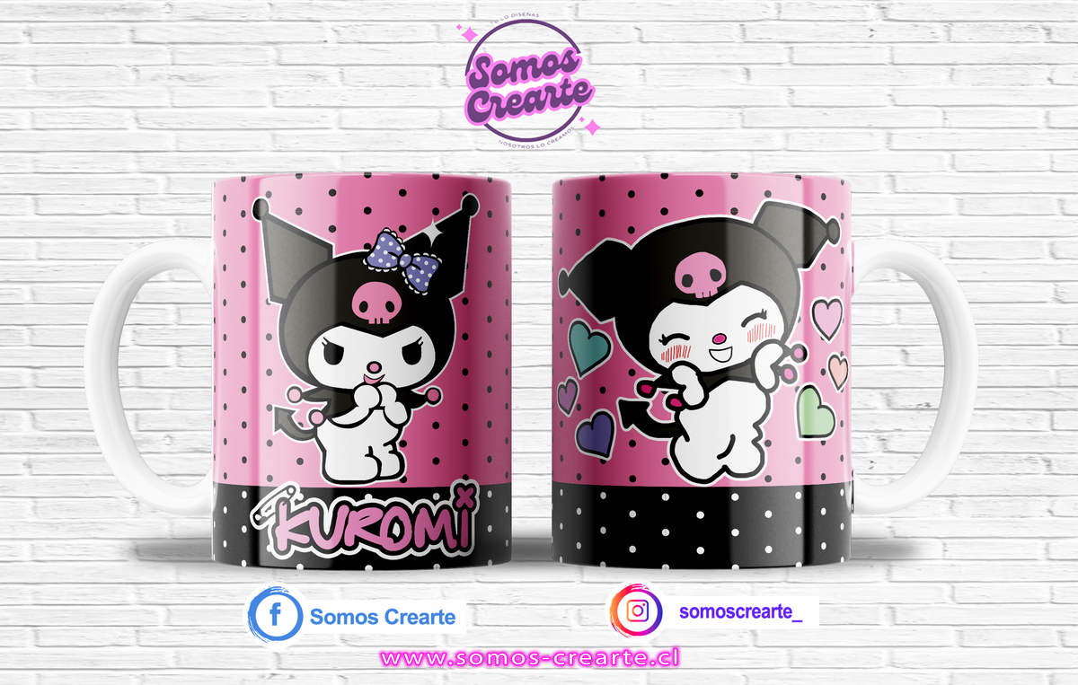 Taza Kuromi + Caja Temática · Diseño 365