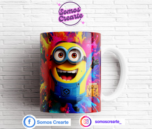 Taza Mi Villano Favorito + Caja Temática · Diseño 491