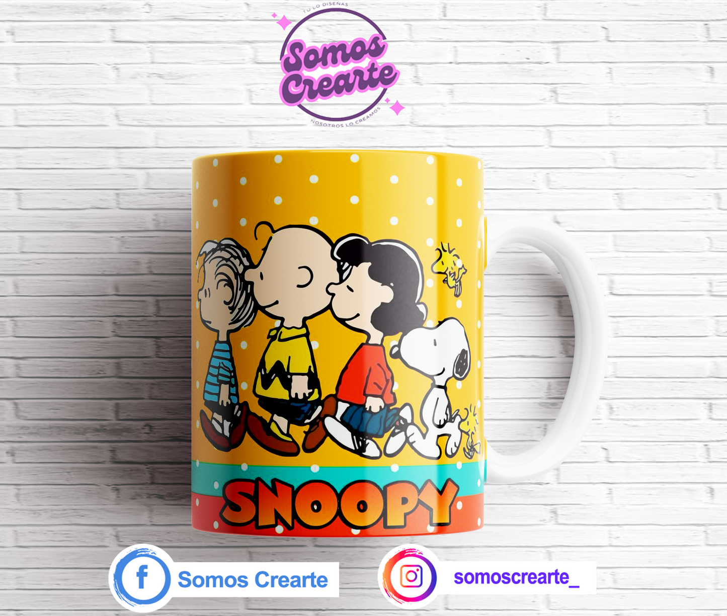 Taza Snoopy con caja temática, Código 070