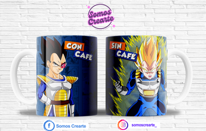 Taza Dragon Ball + Caja Temática · Diseño 042