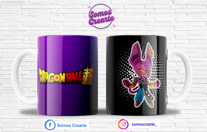 Taza Dragon Ball + Caja Temática · Diseño 043