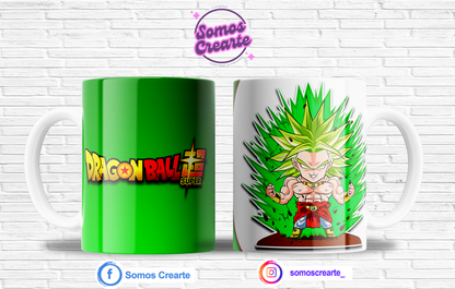 Taza Dragon Ball + Caja Temática · Diseño 044