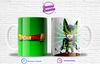 Taza Dragon Ball + Caja Temática · Diseño 045