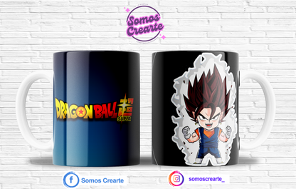 Taza Dragon Ball + Caja Temática · Diseño 047