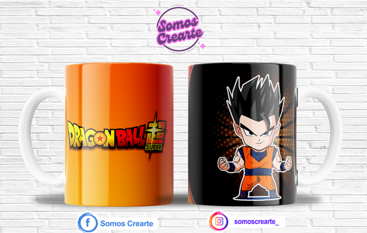 Taza Dragon Ball con caja temática, Código 048
