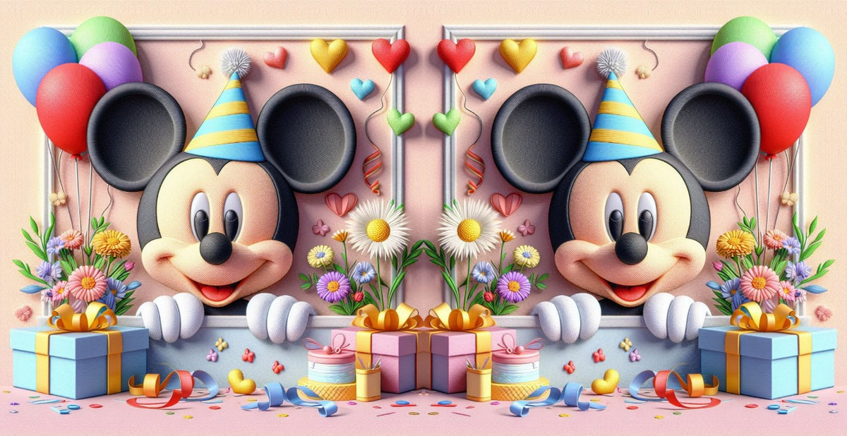 Taza Mickey Mouse + Caja Temática · Diseño 338