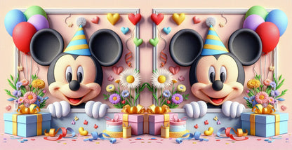 Taza Mickey Mouse + Caja Temática · Diseño 338
