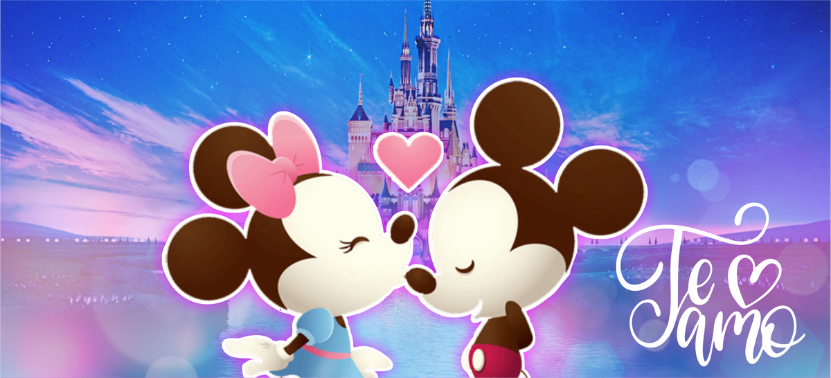 Taza Disney Amor + Caja Temática · Diseño 510