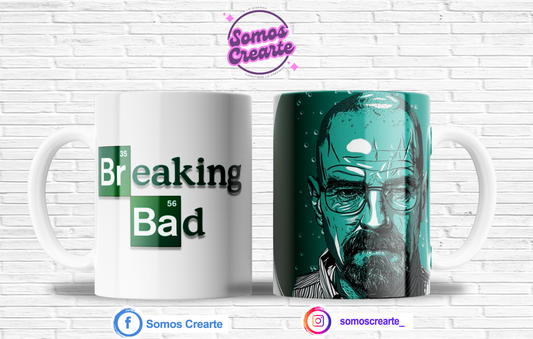 Taza Breaking Bad + Caja Temática · Diseño 470