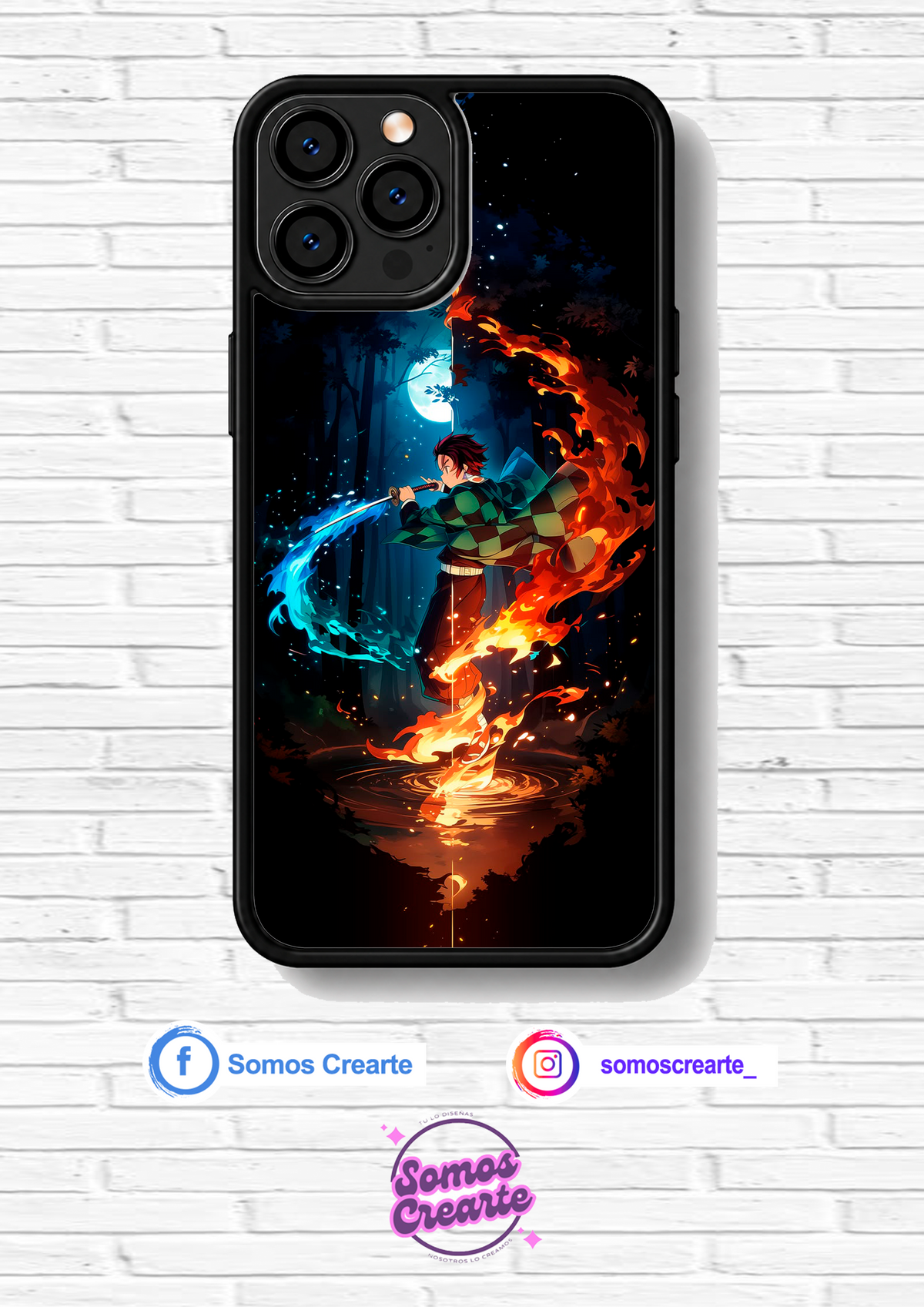 Carcasa Demon Slayer · Diseño 574