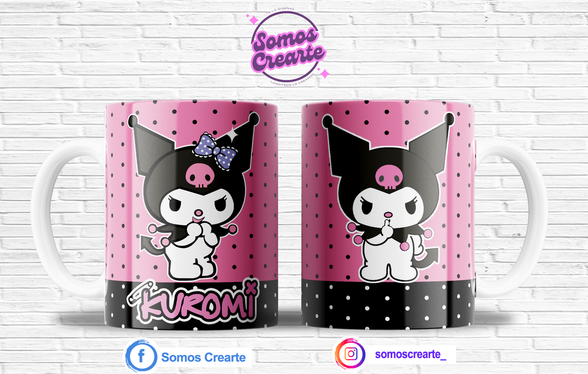 Taza Kuromi + Caja Temática · Diseño 366