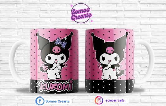 Taza Kuromi + Caja Temática · Diseño 366