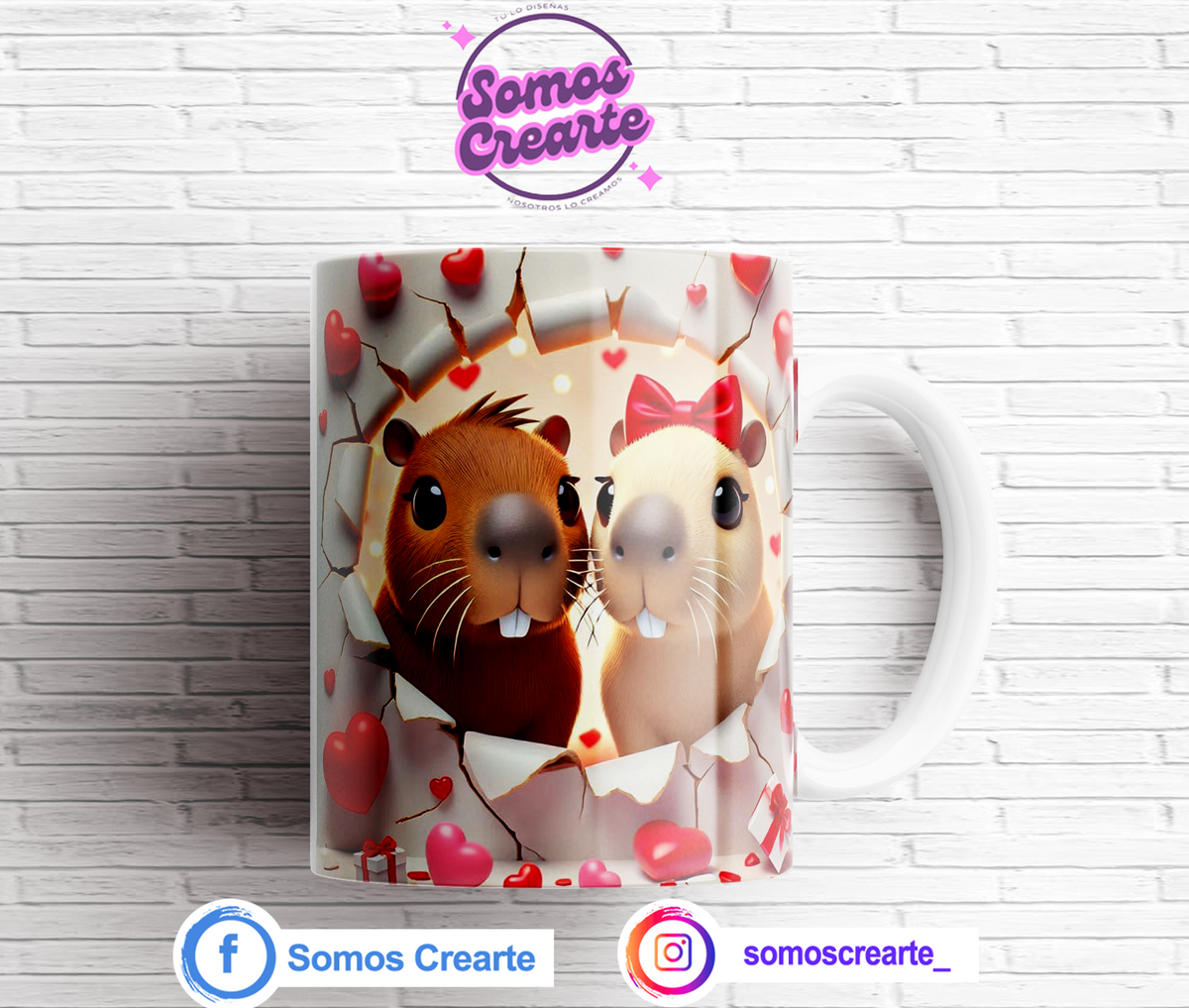 Taza Capibara + Caja Temática · Diseño 463