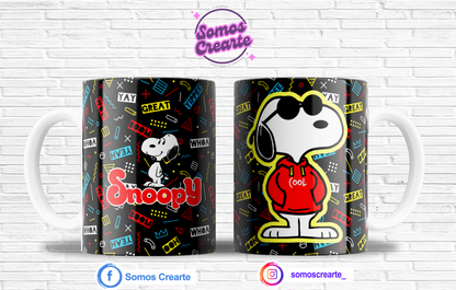 Taza Snoopy + Caja Temática · Diseño 071