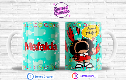 Taza Mafalda + Caja Temática · Diseño 351