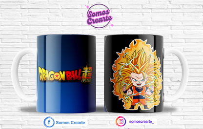 Taza Dragon Ball + Caja Temática · Diseño 052