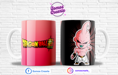 Taza Dragon Ball + Caja Temática · Diseño 057
