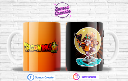 Taza Dragon Ball + Caja Temática · Diseño 059