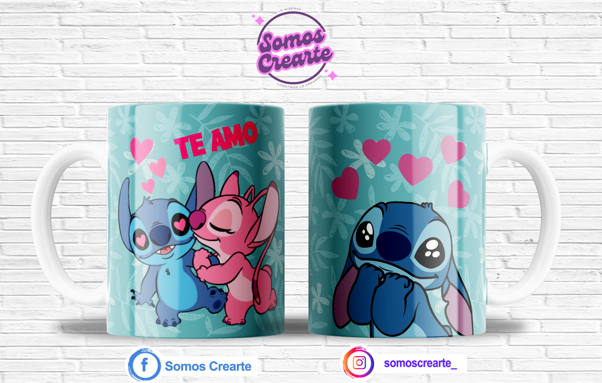 Taza Disney Amor + Caja Temática · Diseño 511