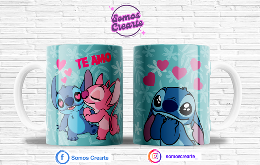 Taza Disney Amor + Caja Temática · Diseño 511