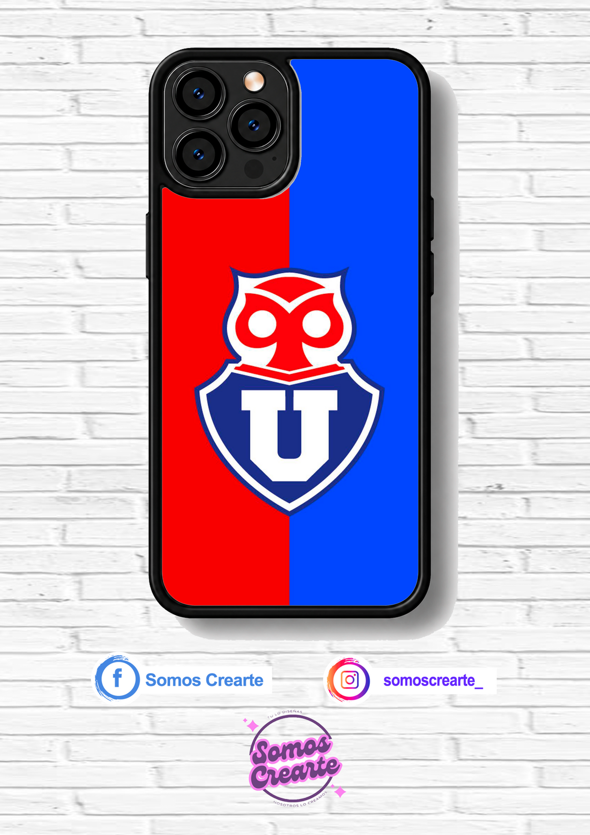 Carcasa Fútbol U de Chile · Diseño 605