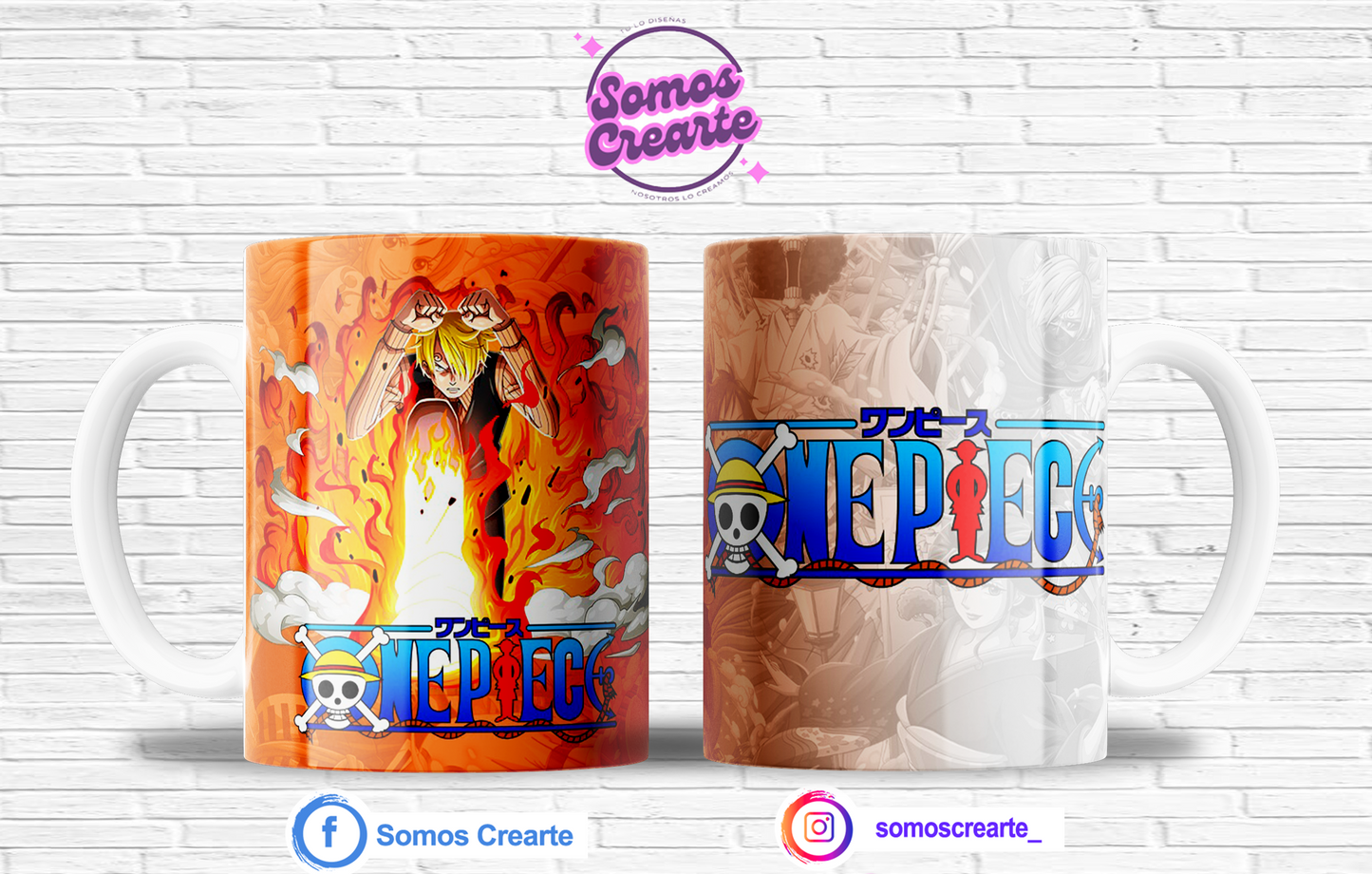 Taza One Piece con caja temática , Código 226