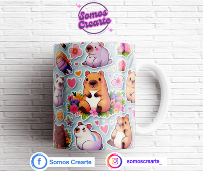 Taza Capibara + Caja Temática · Diseño 464