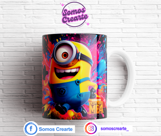 Taza Mi Villano Favorito + Caja Temática · Diseño 493