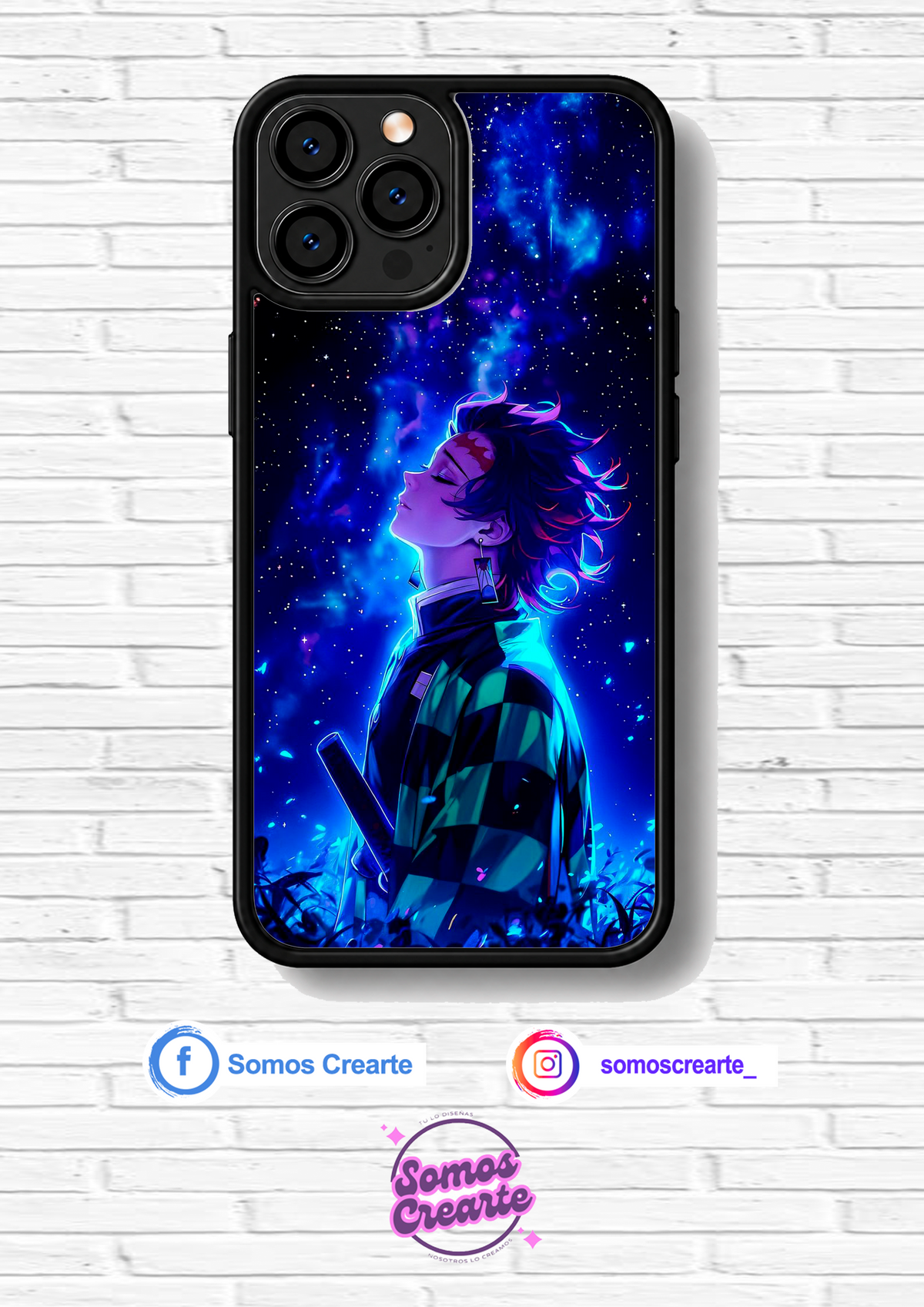 Carcasa Demon Slayer · Diseño 575