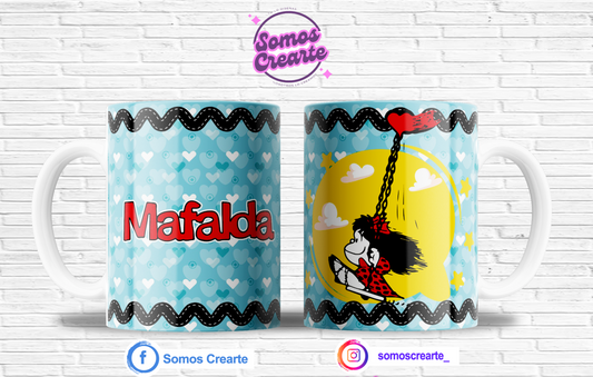 Taza Mafalda + Caja Temática · Diseño 352