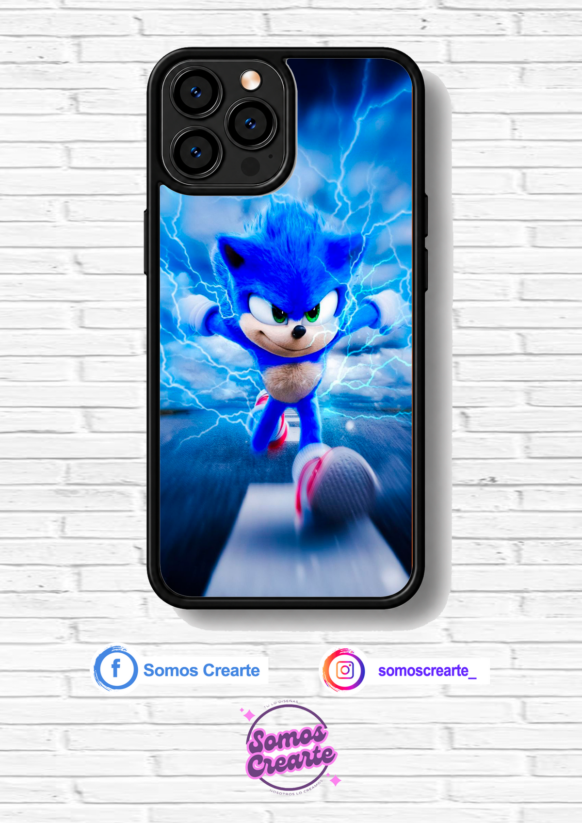 Carcasa Sonic · Diseño 704