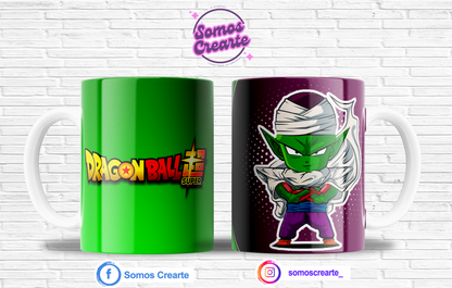 Taza Dragon Ball + Caja Temática · Diseño 060