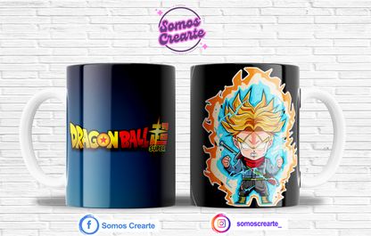 Taza Dragon Ball + Caja Temática · Diseño 061