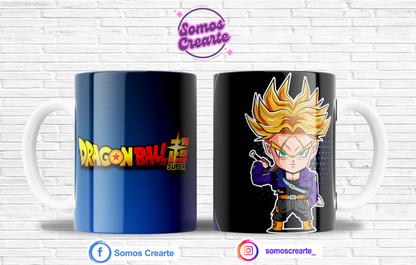 Taza Dragon Ball + Caja Temática · Diseño 062