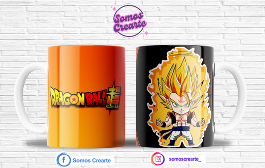 Taza Dragon Ball con caja temática, Código 064