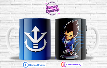 Taza Dragon Ball + Caja Temática · Diseño 065