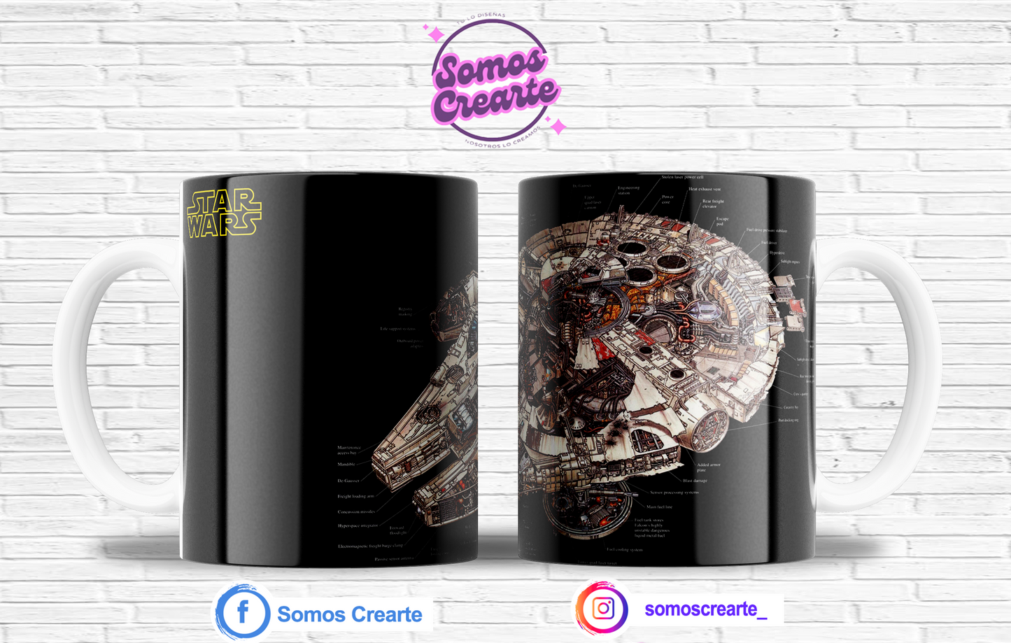 Taza Star Wars con caja temática , Código 297