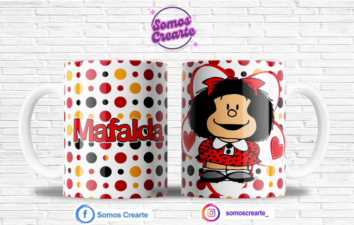 Taza Mafalda + Caja Temática · Diseño 353