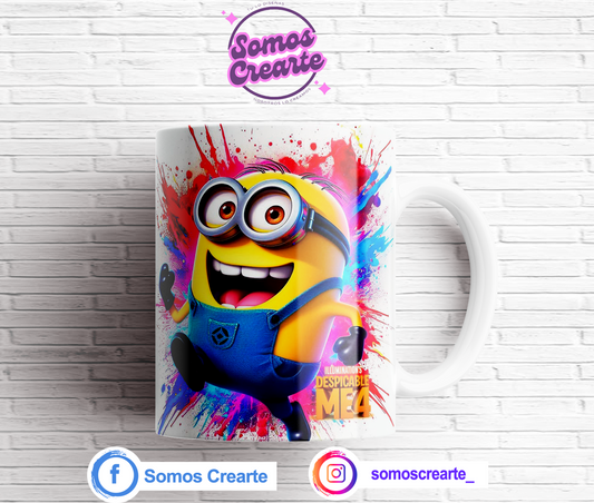 Taza Mi Villano Favorito + Caja Temática · Diseño 494