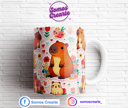Taza Capibara + Caja Temática · Diseño 465