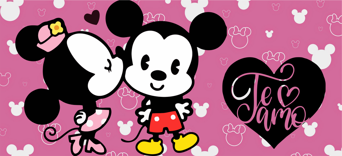 Taza Disney Amor + Caja Temática · Diseño 512