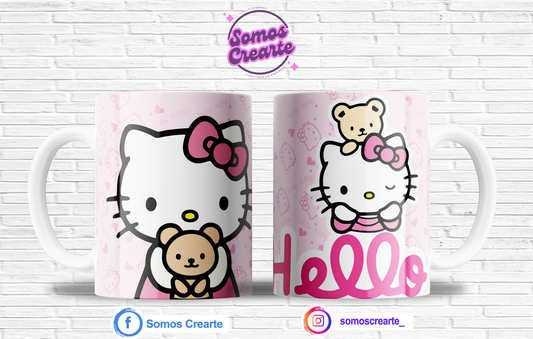 Taza Hello Kitty + Caja Temática · Diseño 265