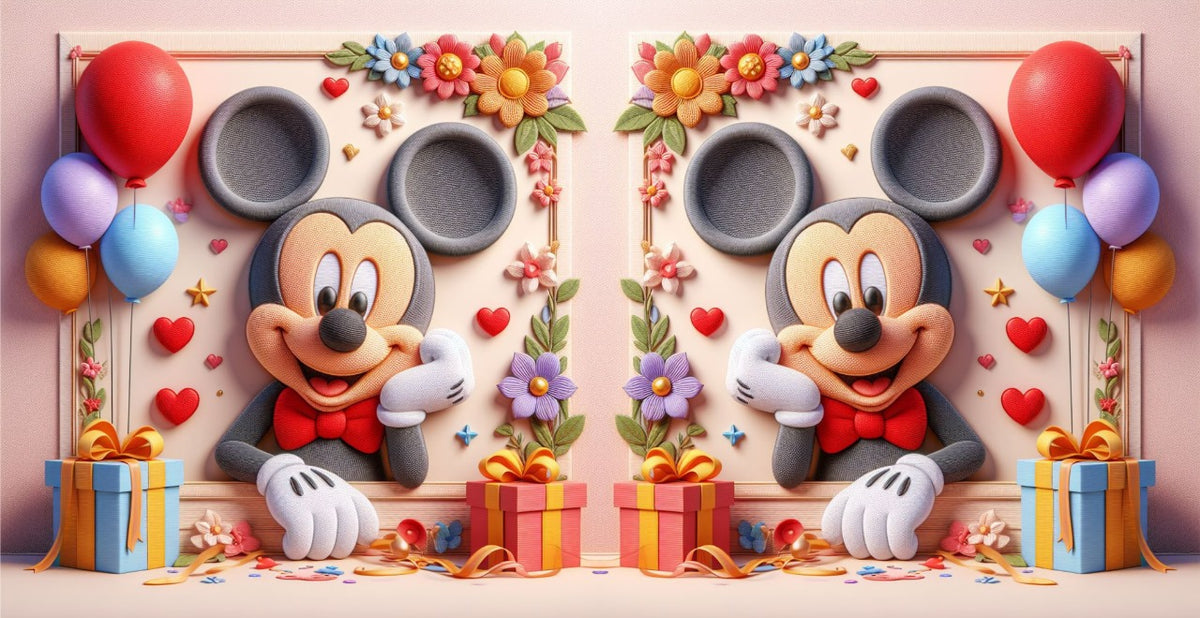 Taza Mickey Mouse + Caja Temática · Diseño 340