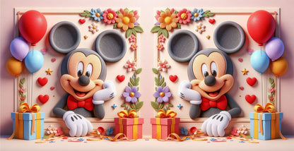 Taza Mickey Mouse + Caja Temática · Diseño 340