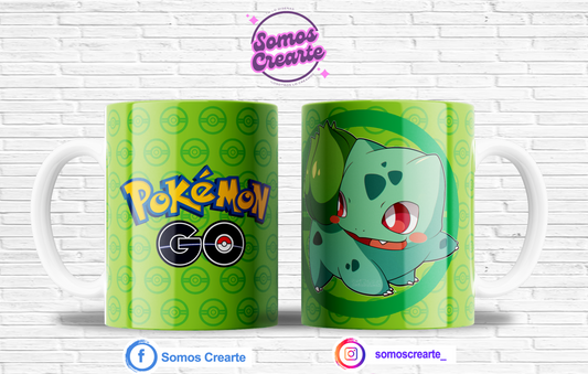 Taza Pokémon + Caja Temática · Diseño 256