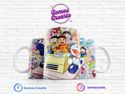 Taza Doraemon + Caja Temática · Diseño 435