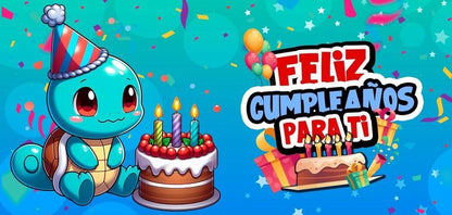 Taza Cumpleaños + Caja Temática · Diseño 407