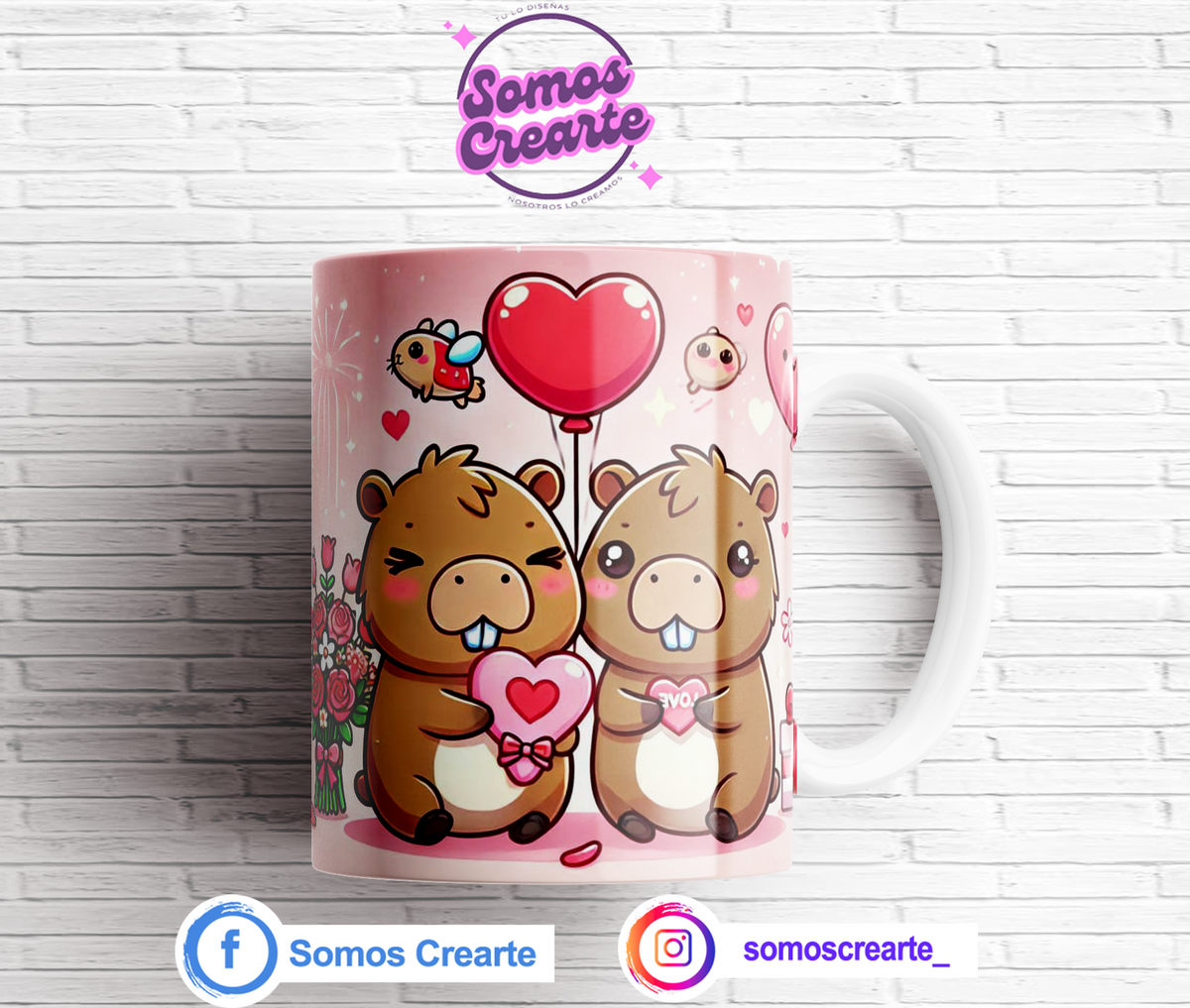 Taza Capibara + Caja Temática · Diseño 466